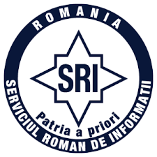 Il logo del Serviciul Român de Informaţii, il servizio informazioni romeno, con il motto Patria a priori.